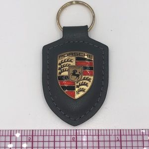 PORSCHE crest keychain
